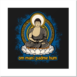 Buddha Dhyana Mudra Posters and Art